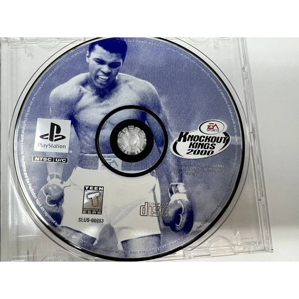 Knockout Kings 2000 (Sony PlayStation 1, 1999) PSX PS1